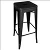 30''H Backless Indoor/Outdoor Distressed Bar Stool2