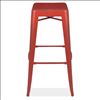 30''H Backless Indoor/Outdoor Distressed Bar Stool3
