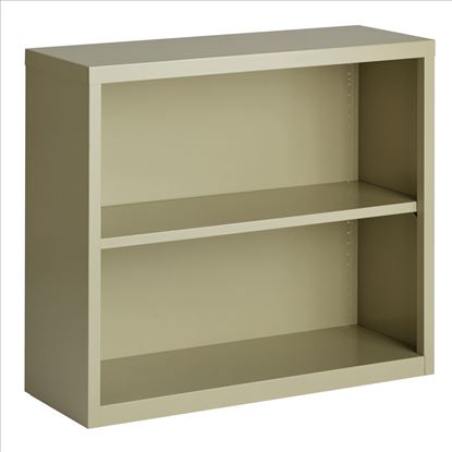 2 Shelf Metal Bookcase, 30'' High1
