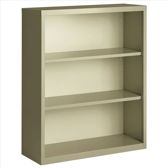 3 Shelf Metal Bookcase, 42'' High1