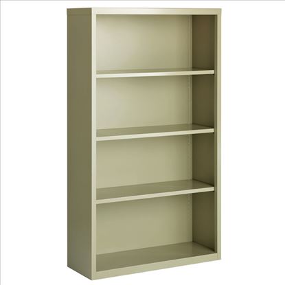 4 Shelf Metal Bookcase, 60'' High1