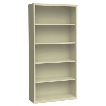 5 Shelf Metal Bookcase, 72'' High1