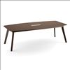 94'' Boat Shape Conference Table with Grommet3