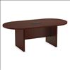 Racetrack Conference Table with Slab Base7