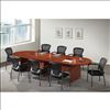 Racetrack Conference Table with Slab Base1