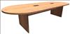 Racetrack Conference Table with Slab Base3