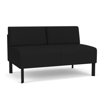 Luxe Armless Loveseat1