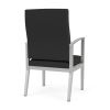 Amherst Steel Patient Chair (Silver/Open House Graphite)3
