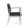 Amherst Steel Oversize Guest Chair (Silver/Open House Graphite)2