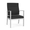 Amherst Steel Oversize Patient Chair (Silver/Open House Graphite)1