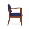 Amherst Wood Guest Chair (Cherry/Open House Cobalt)2