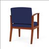 Amherst Wood Guest Chair (Cherry/Open House Cobalt)3