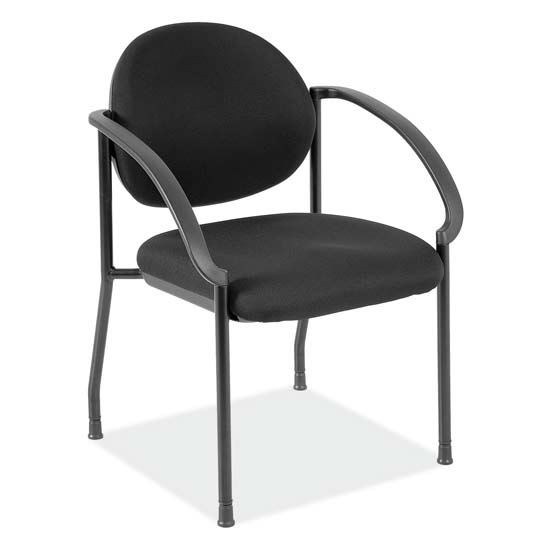 Side Chair with Arms and Black Frame1