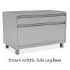 2 Drawer Metal Benching File Cabinet - 30''W2