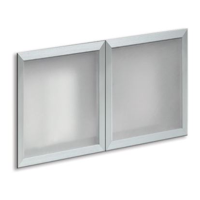 Optional Silver Glass Hutch Doors1