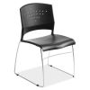 Stackable Side Chair with Chrome Frame1