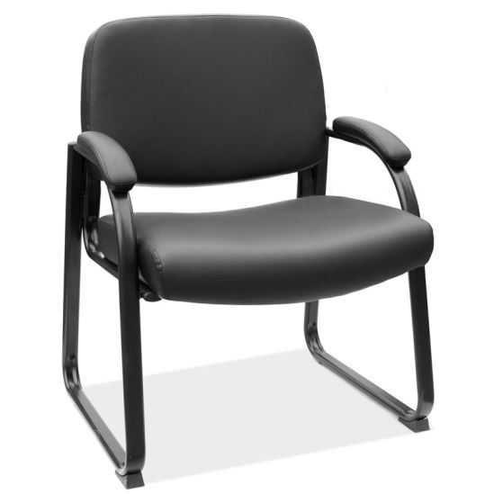 Big and Tall Guest Chair with Black Frame1