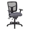 Multi Function, Mid Back Chair with Seat Slider and Black Frame1