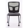 Armless Nesting Chair with Titanium Gray Frame2