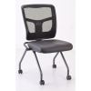 Armless Nesting Chair with Titanium Gray Frame6