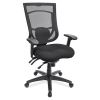 Multi-Function, High Back Chair with Black Base and Adjustable Arms2