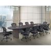 Racetrack Conference Table with Slab Base3