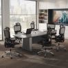 Boat Shaped Conference Table with Elliptical Base1