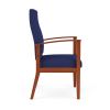 Amherst Wood Patient Chair (Cherry/Open House Cobalt)2