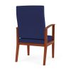 Amherst Wood Patient Chair (Cherry/Open House Cobalt)3