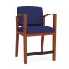 Amherst Wood Hip Chair (Cherry/Open House Cobalt)1