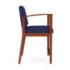 Amherst Wood Hip Chair (Cherry/Open House Cobalt)2