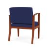 Amherst Wood Oversize Guest Chair (Cherry/Open House Cobalt)3