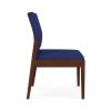 Brooklyn Armless Guest Chair (Walnut/Open House Cobalt)2