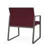 Gansett Oversize Guest Chair (Charcoal/Open House Wine/Mulberry)3