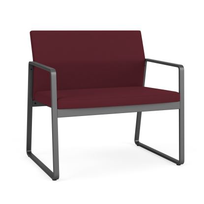 Gansett Bariatric Chair (Charcoal/Open House Wine/Mulberry)1