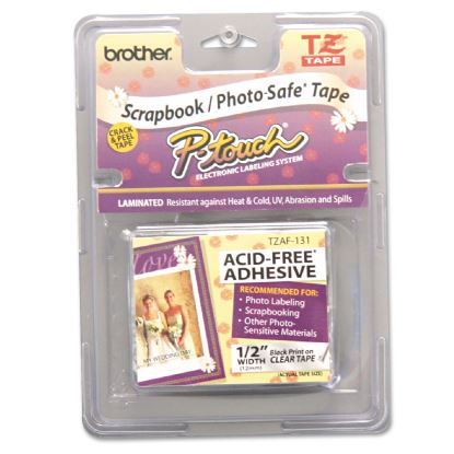 Brother P-Touch® TZ Series Photo and Scrapbook Safe Tape1