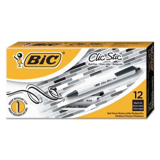 BIC® Clic Stic® Retractable Ballpoint Pen1