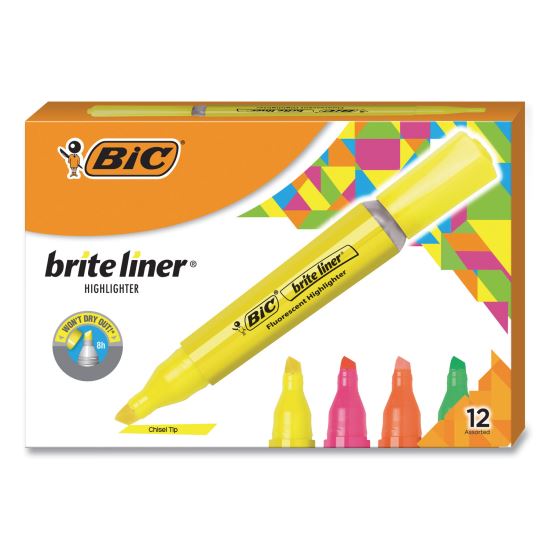 BIC® Brite Liner® Tank-Style Highlighter1