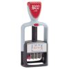 COSCO 2000PLUS® Self-Inking Two-Color Message Dater1