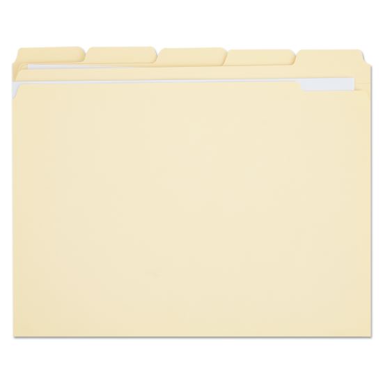 Universal® Double-Ply Top Tab Manila File Folders1