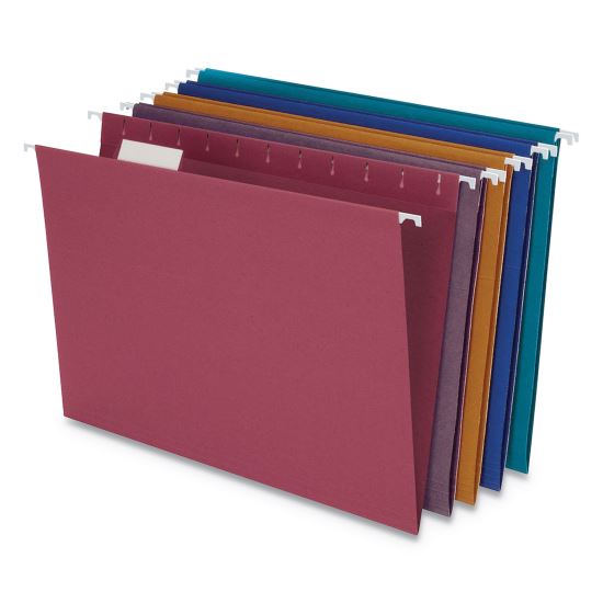 Pendaflex® Earthwise® by Pendaflex® 100% Recycled Colored Hanging File Folders1