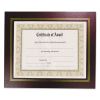 NuDell™ Leather Grain Certificate Frame4