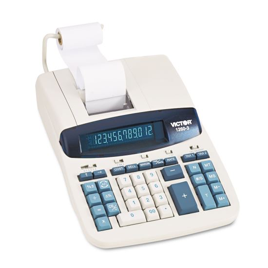 Victor® 1260-3 Extra Heavy-Duty Printing Calculator1