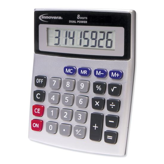 Innovera® 8-Digit Desktop Memory Calculator1