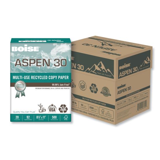 Boise® ASPEN® 100 Multi-Use Recycled Paper1