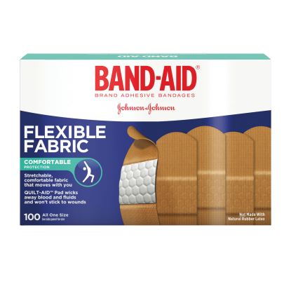 BAND-AID® Flexible Fabric Adhesive Bandages1