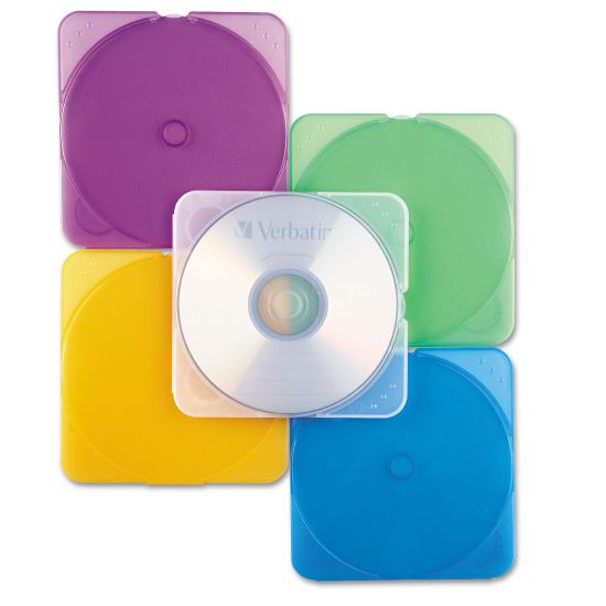 Verbatim® TRIMpak™ CD/DVD Cases1