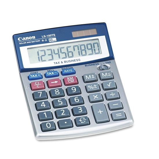 Canon® LS-100TS Portable Business Calculator1