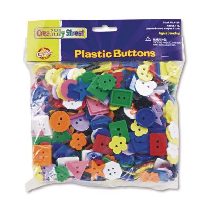 Creativity Street® Plastic Button Assortment1