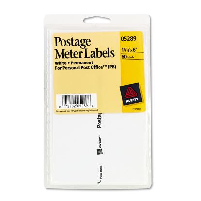 Avery® Postage Meter Labels for Personal Post Office™1